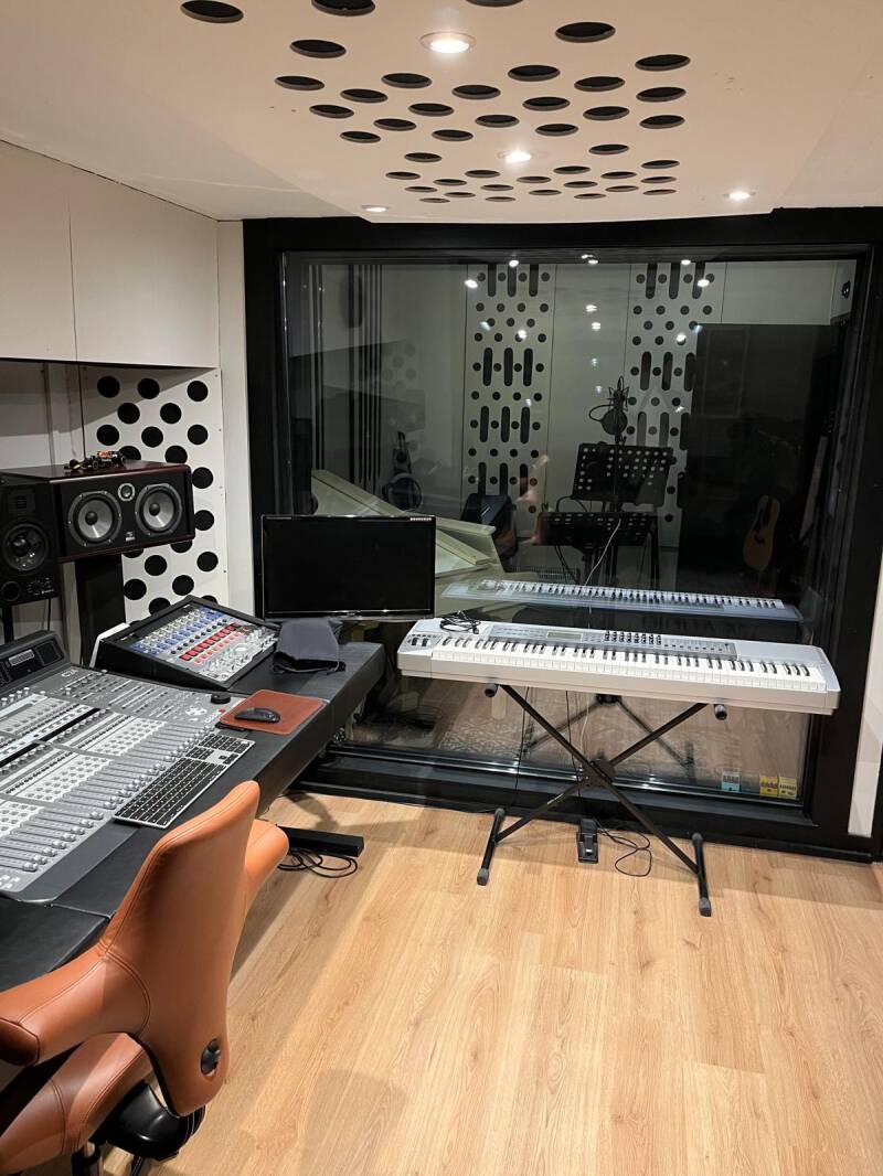 Homebase Records studio foto