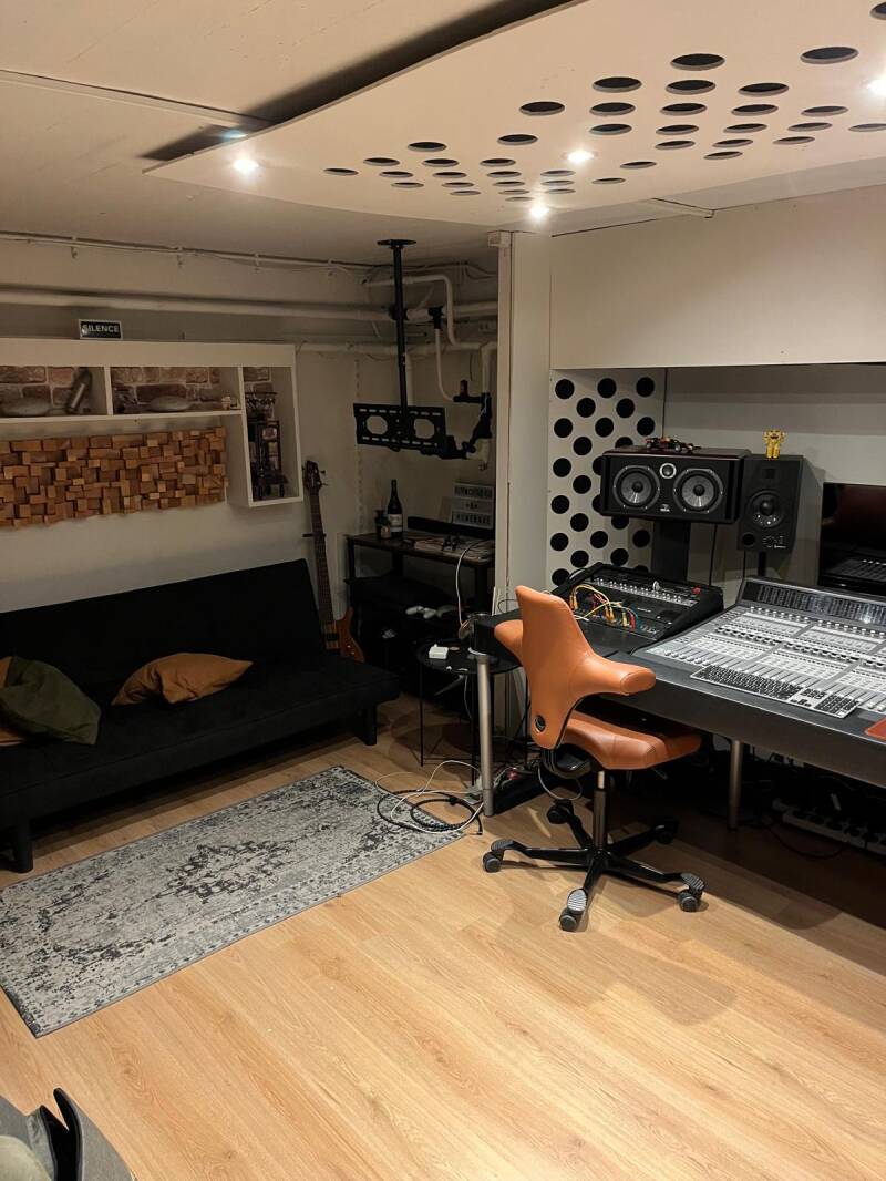 Homebase Records studio foto